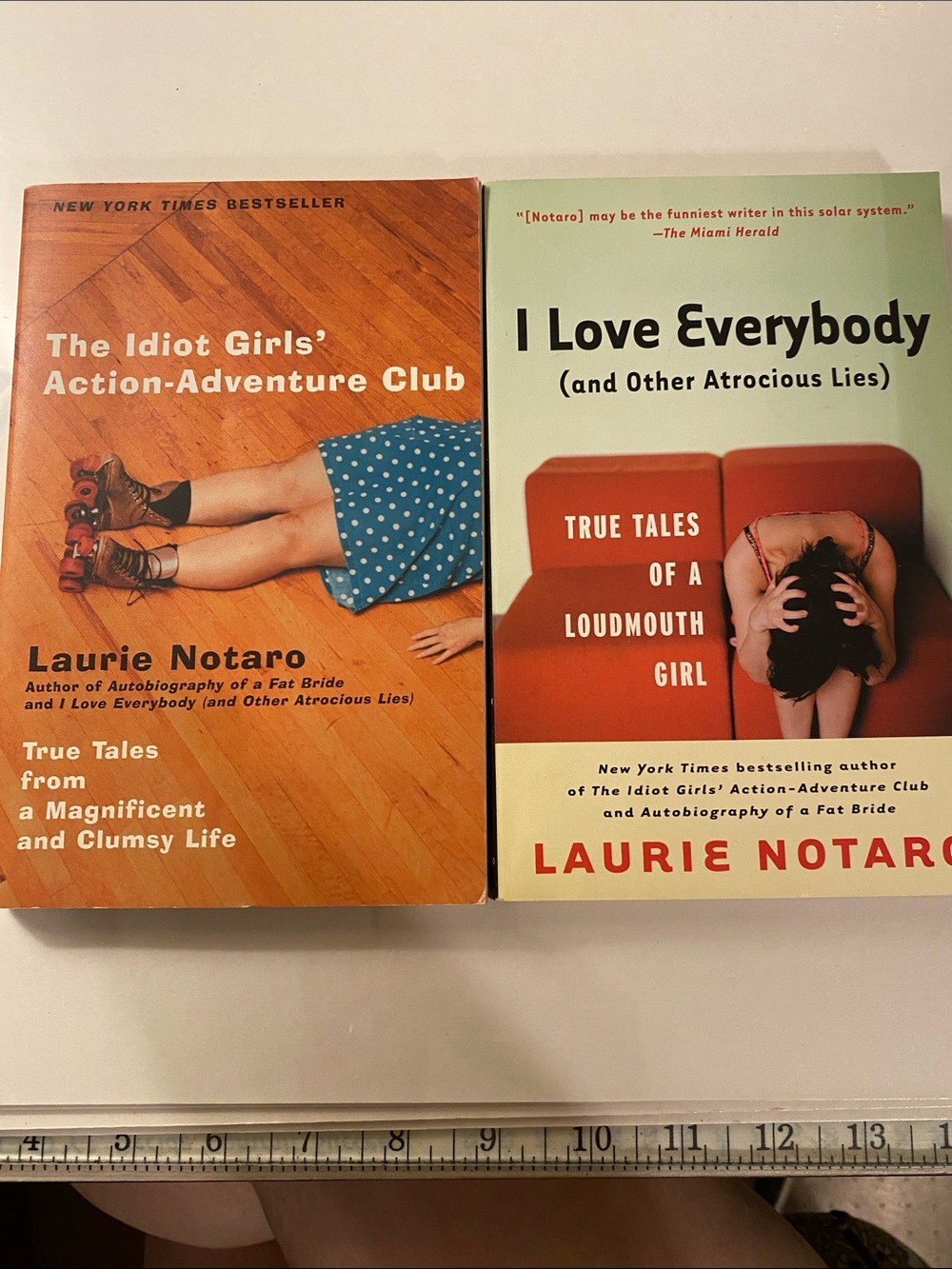 Laurie Notaro Book Lot - Orange & Cream Covers